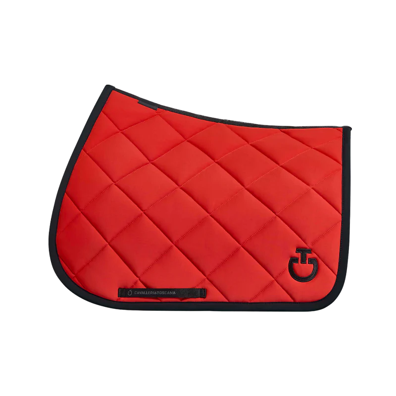 Cavalleria Toscana - Tapis de selle Diamond Quilted Jersey sunset dream