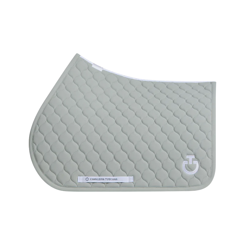 Cavalleria Toscana - Tapis de selle Circular Quilted agave