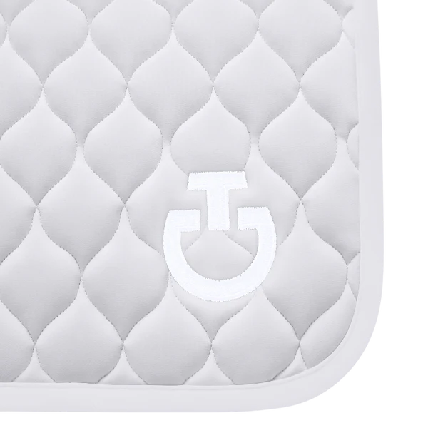 Cavalleria Toscana - Tapis de selle Circular Quilted light grey