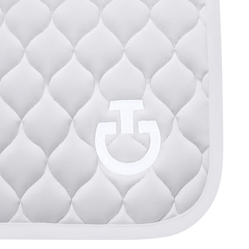 Cavalleria Toscana - Tapis de selle Circular Quilted light grey