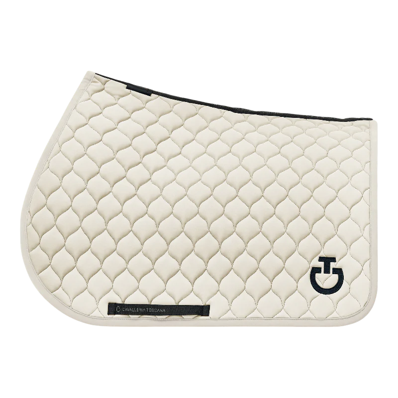 Cavalleria Toscana - Tapis de selle Circular Quilted vanille