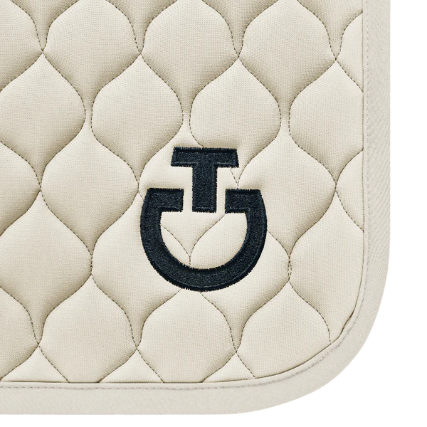 Cavalleria Toscana - Tapis de selle Circular Quilted vanille