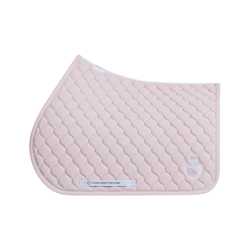 Cavalleria Toscana - Tapis de selle Circular Quilted violet ice