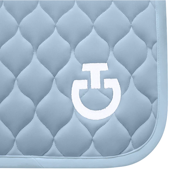 Cavalleria Toscana - Tapis de selle Circular Quilted sky blue