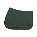 Cavalleria Toscana - Tapis de selle Diamond Quilted Jersey jungle green