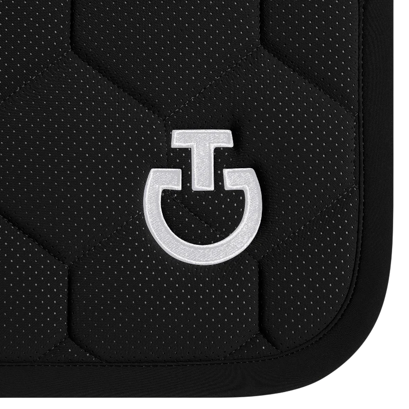 Cavalleria Toscana - Tapis de selle Quilted Jersey noir