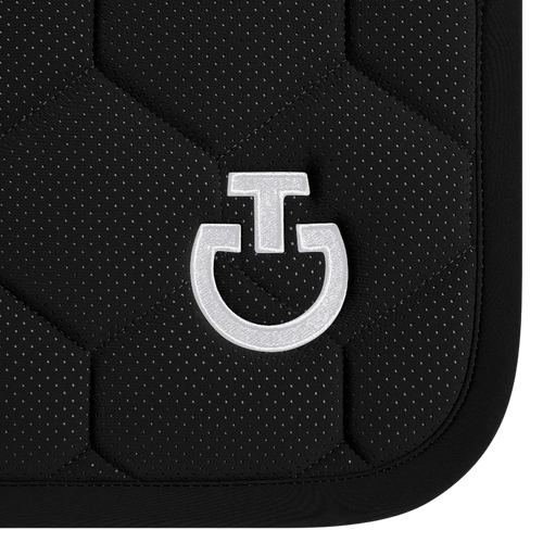 Cavalleria Toscana - Tapis de selle Quilted Jersey noir