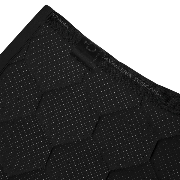 Cavalleria Toscana - Tapis de selle Quilted Jersey noir