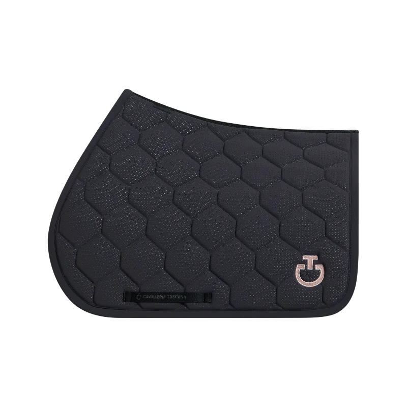 Cavalleria Toscana - Tapis de selle Quilted Jersey ocean blue