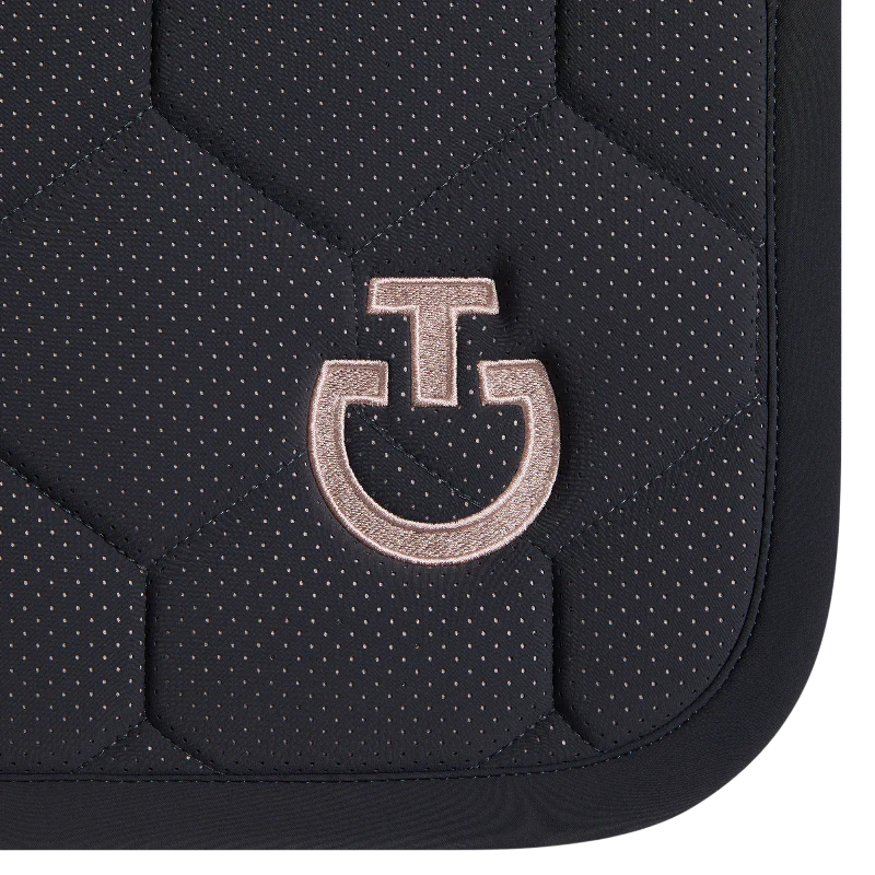 Cavalleria Toscana - Tapis de selle Quilted Jersey ocean blue