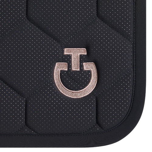 Cavalleria Toscana - Tapis de selle Quilted Jersey ocean blue