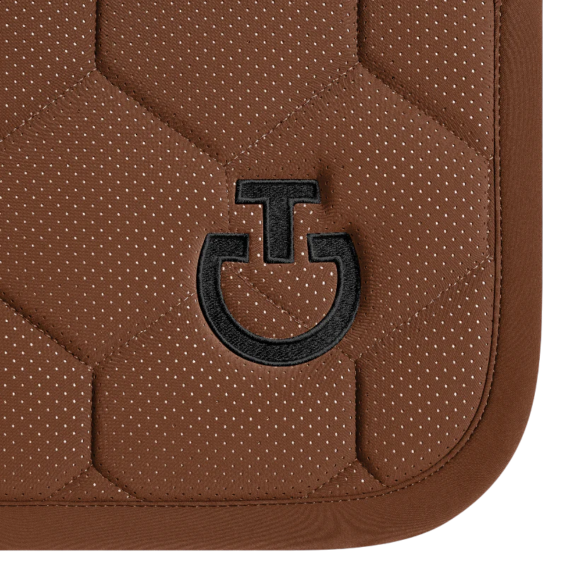 Cavalleria Toscana - Tapis de selle Quilted Jersey terre de sienne