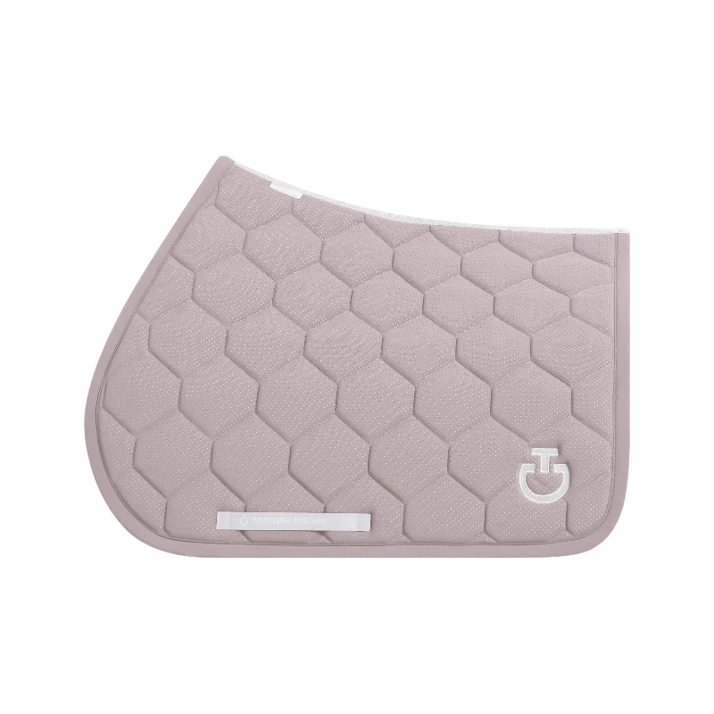 Cavalleria Toscana - Tapis de selle Quilted Jersey violet ice