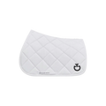 Cavalleria Toscana - Tapis de selle Diamond Quilted Jersey blanc