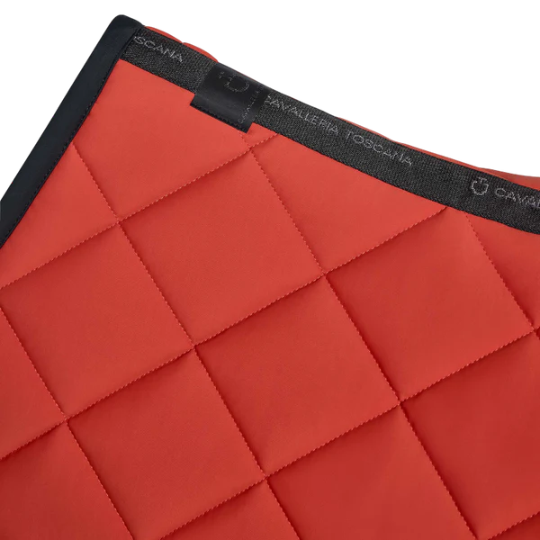 Cavalleria Toscana - Tapis de selle Diamond Quilted Jersey sunset dream