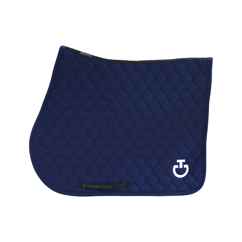 Cavalleria Toscana - Tapis de selle Circular Quilted midnight blue