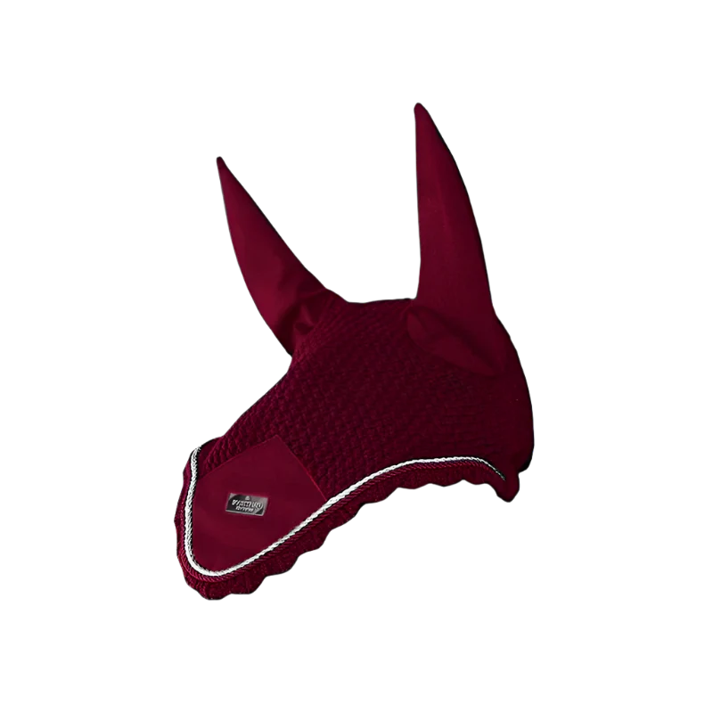 Equestrian Stockholm - Bonnet pour cheval Bordeaux