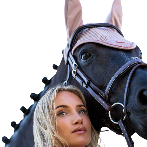 Equestrian Stockholm - Bonnet pour chevaux Modern midsummer blush