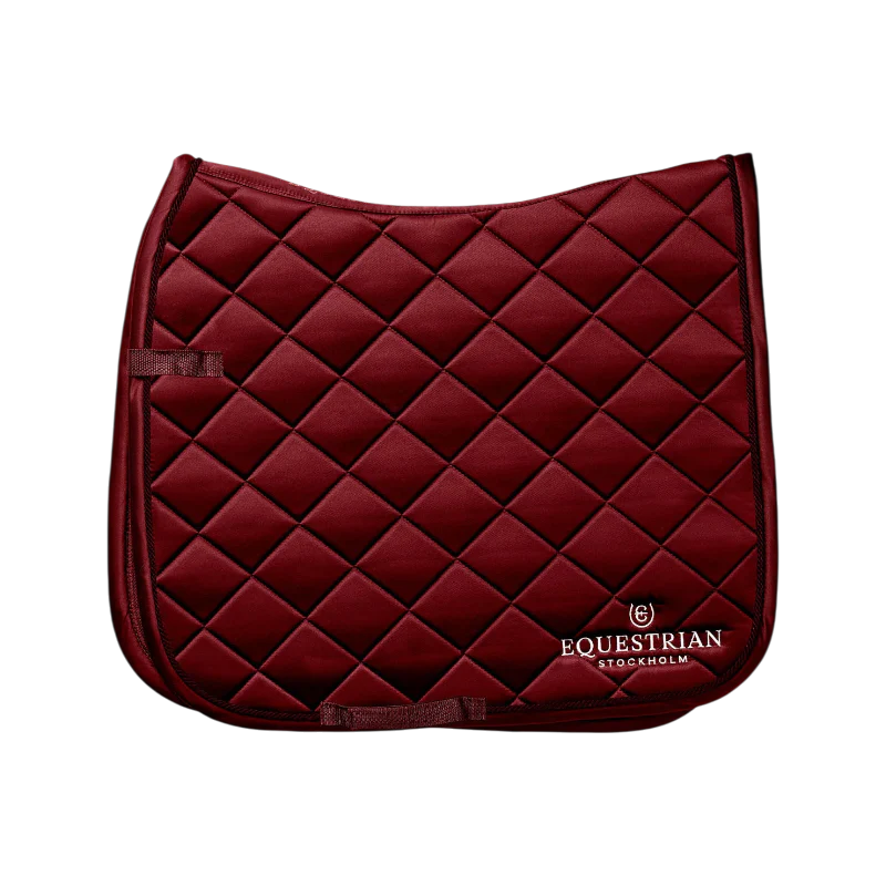 Equestrian Stockholm - Tapis de dressage Line bordeaux