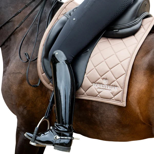 Equestrian Stockholm - Tapis de dressage Line champagne