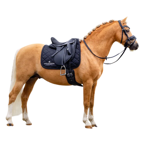 Equestrian Stockholm - Tapis de dressage Line noir