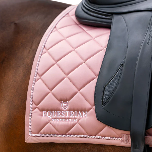 Equestrian Stockholm - Tapis de dressage Line rose