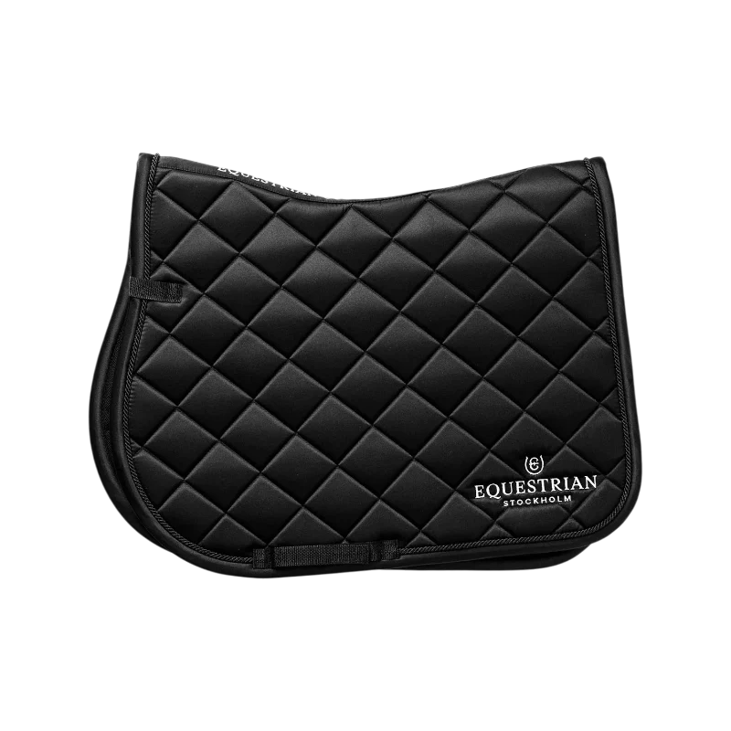Equestrian Stockholm - Tapis de selle Line noir