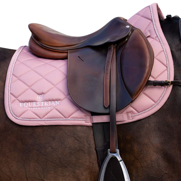 Equestrian Stockholm - Tapis de selle Line rose