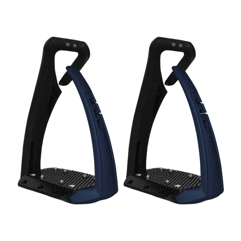 Freejump - Étriers Soft'Up Pro + pearl marine/ noir