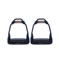 Freejump - Étriers Air's Full black plancher plat / oeil droit / chocolat