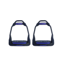 Freejump - Étriers Air's Full black plancher plat / oeil droit / marine
