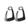 Freejump - Étriers Soft'Up Classic + argent / noir