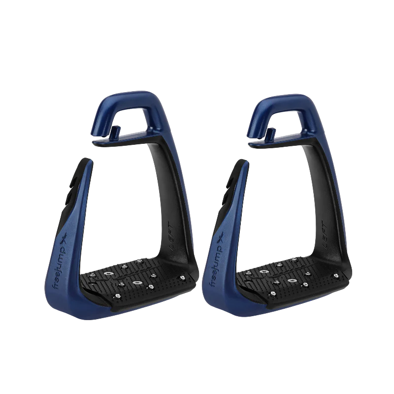 Freejump - Étriers Soft'Up Classic + pearl marine / noir