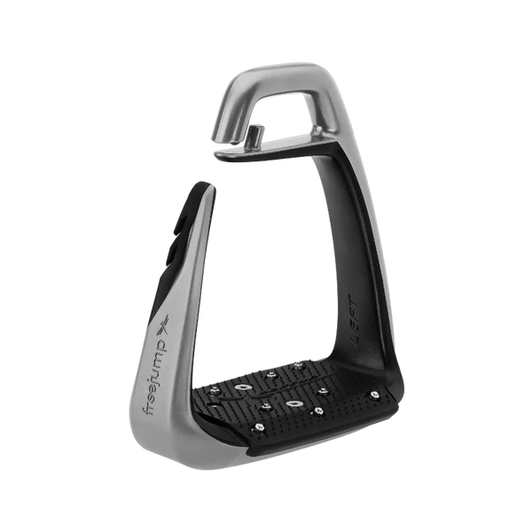 Freejump - Étriers Soft'Up Classic + argent / noir