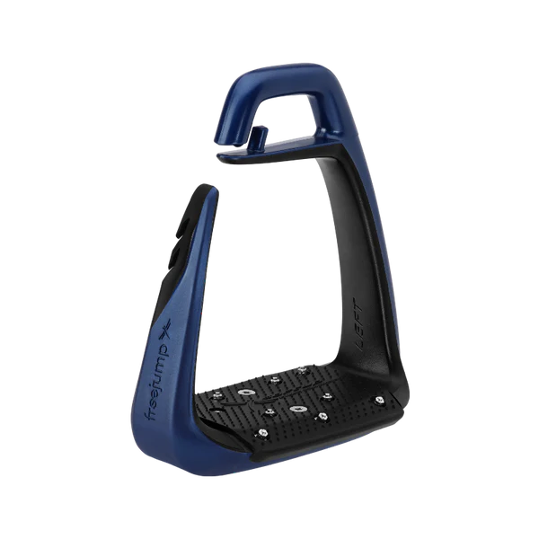Freejump - Étriers Soft'Up Classic + pearl marine / noir