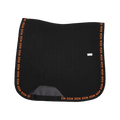 GEM - Tapis de dressage Mesh grip noir/ corail