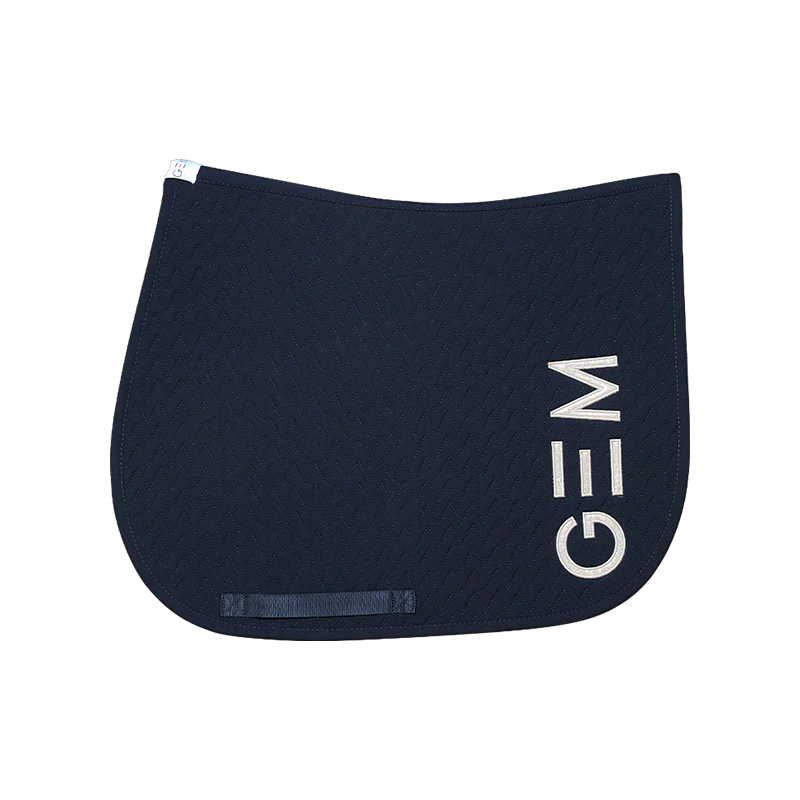 GEM - Tapis de selle Ten marine