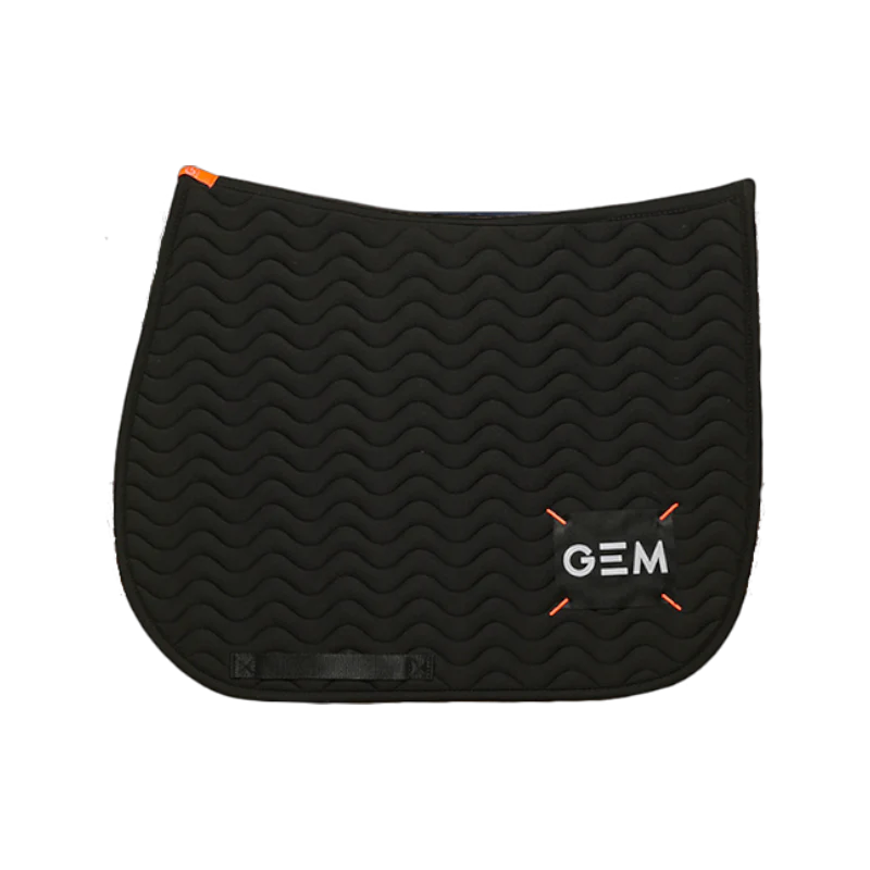 GEM - Tapis de selle Touc Touc noir