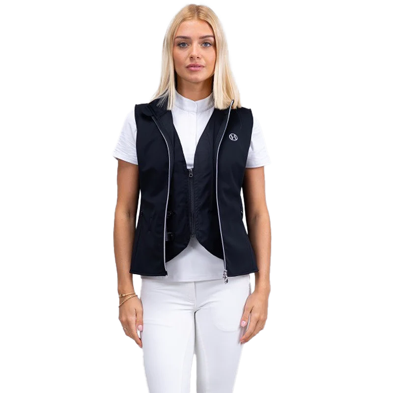 Harcour - Pack gilet sans manches Senjo noir + Airbag