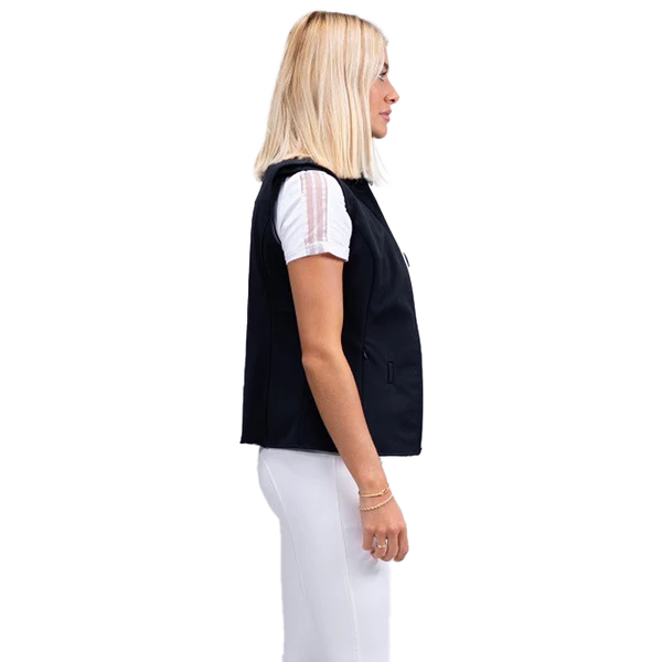 Harcour - Pack gilet sans manches Senjo noir + Airbag