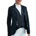 Harcour - Pack veste de concours femme Kanji noir + Airbag