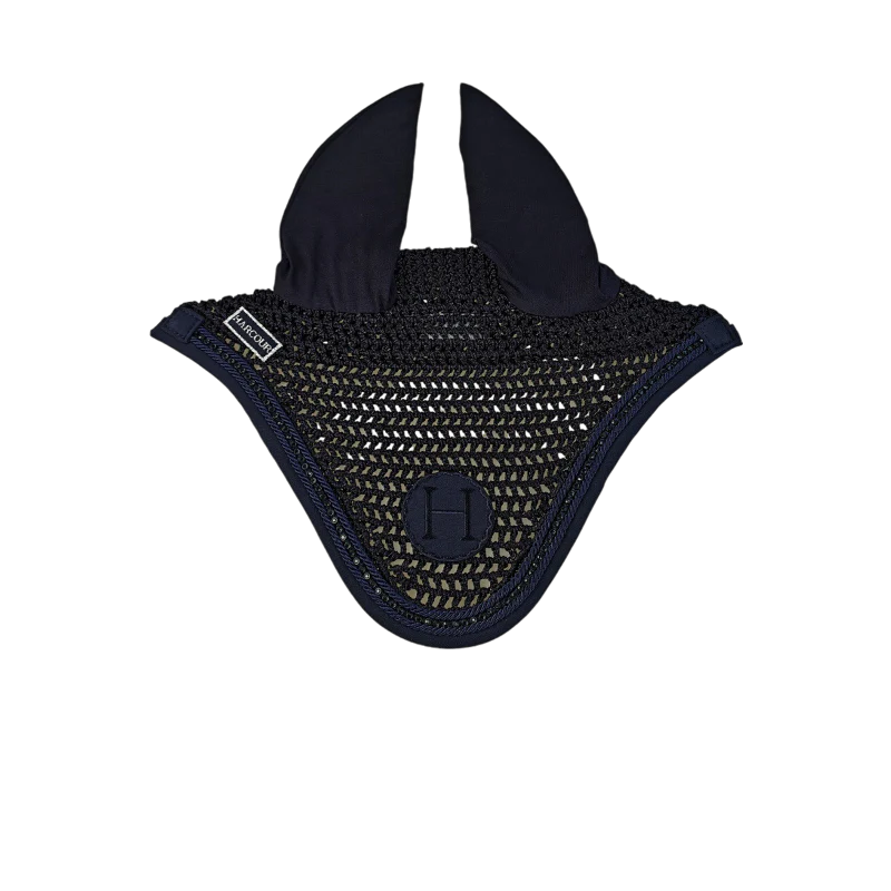 Harcour - Bonnet pour chevaux Fablir marine