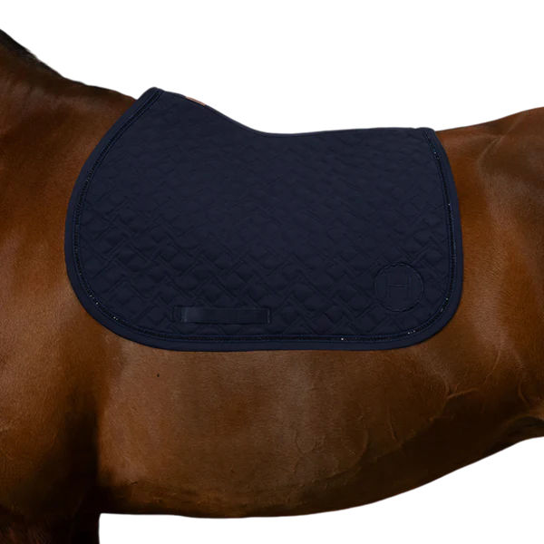 Harcour - Tapis de selle Saphir marine