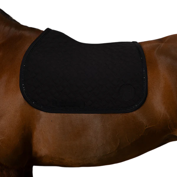 Harcour - Tapis de selle Saphir noir