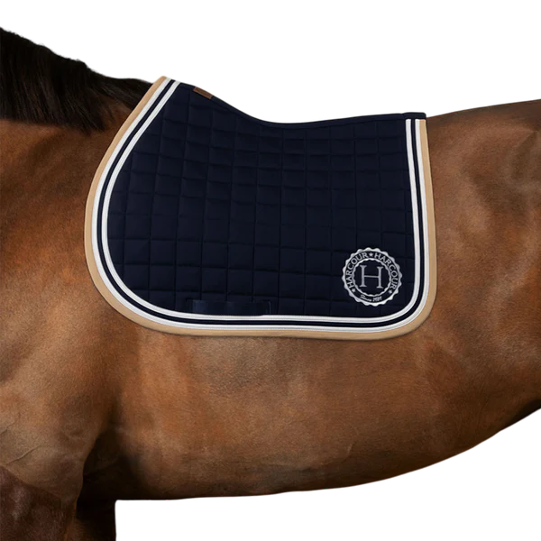 Harcour - Tapis de selle Soft noir