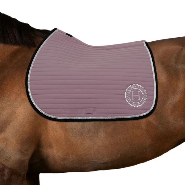 Harcour - Tapis de selle Karembar parme