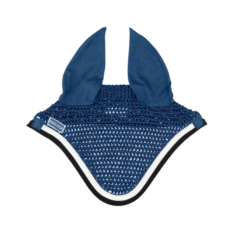 Harcour - Bonnet pour chevaux Feeby bleu lagon