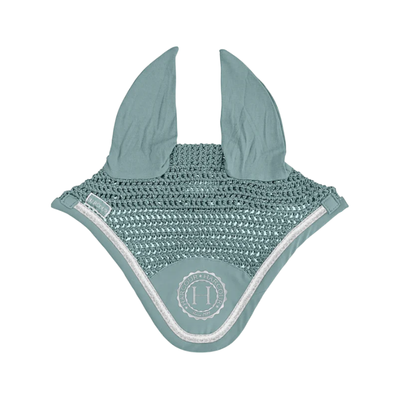 Harcour - Bonnet pour chevaux Fredy grey green