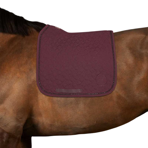 Harcour - Tapis de dressage Saphir aubergine