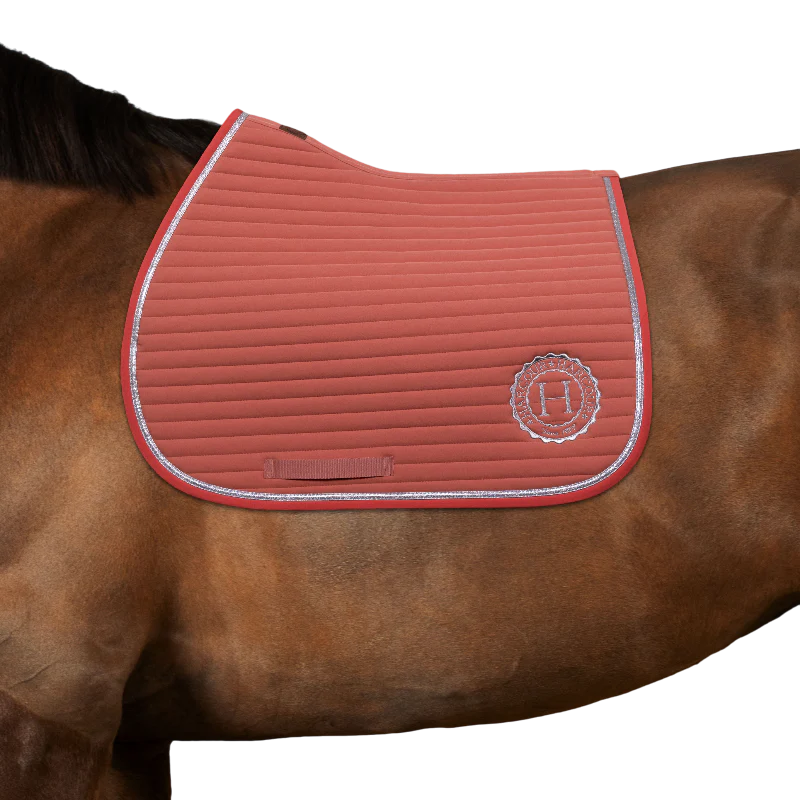 Harcour - Tapis de selle Karembar rose aurore